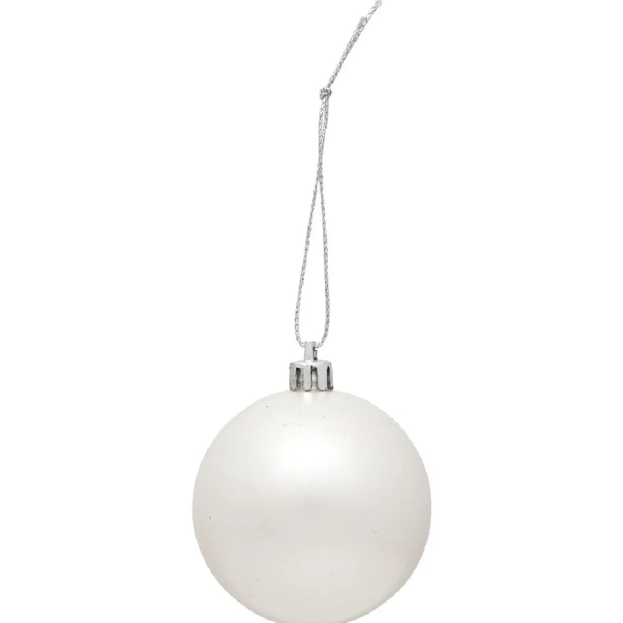 Gifi Boule de Noël rouge et blanche x 50^ Décoration Sapin