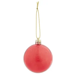 Gifi Boule de Noël rouge et blanche x32^ Décoration Sapin