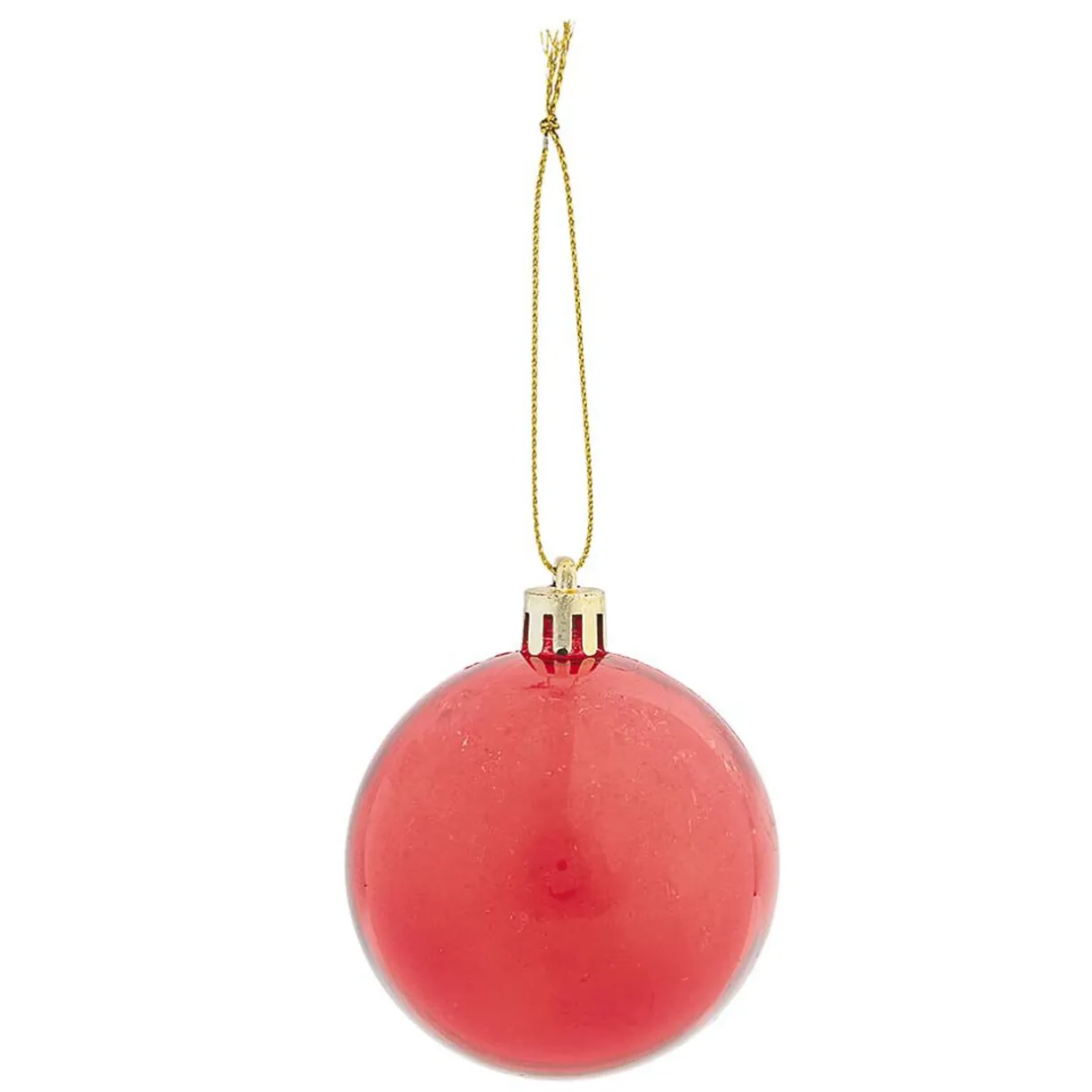 Gifi Boule de Noël rouge et blanche x32^ Décoration Sapin