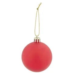 Gifi Boule de Noël rouge et blanche x32^ Décoration Sapin