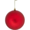 Gifi Boule de Noël rouge mat Ø12cm^ Décoration Sapin