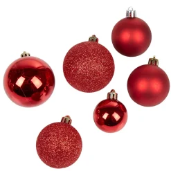 Gifi Boule de Noël rouge x20^ Décoration Sapin