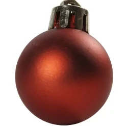 Gifi Boule de Noël rouge x12^ Décoration Sapin