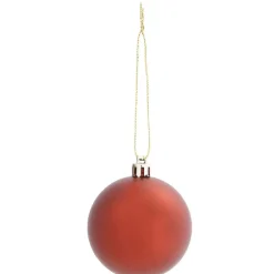 Clearance Gifi Boule de Noël rouge x10