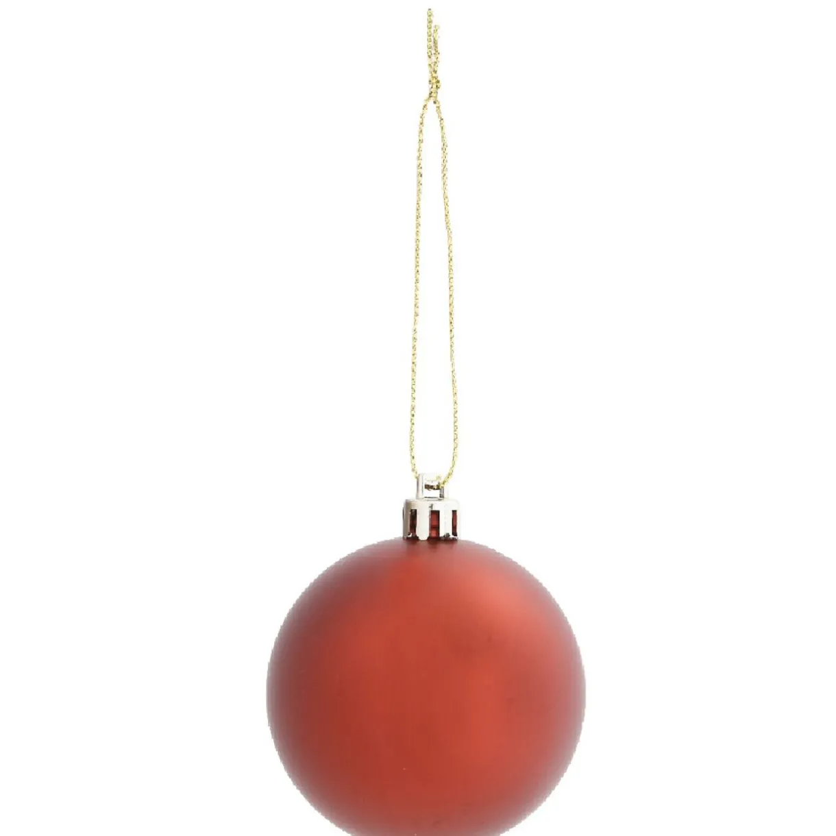 Clearance Gifi Boule de Noël rouge x10
