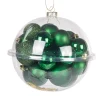 Gifi Boule de Noël verte x20^ Décoration Sapin