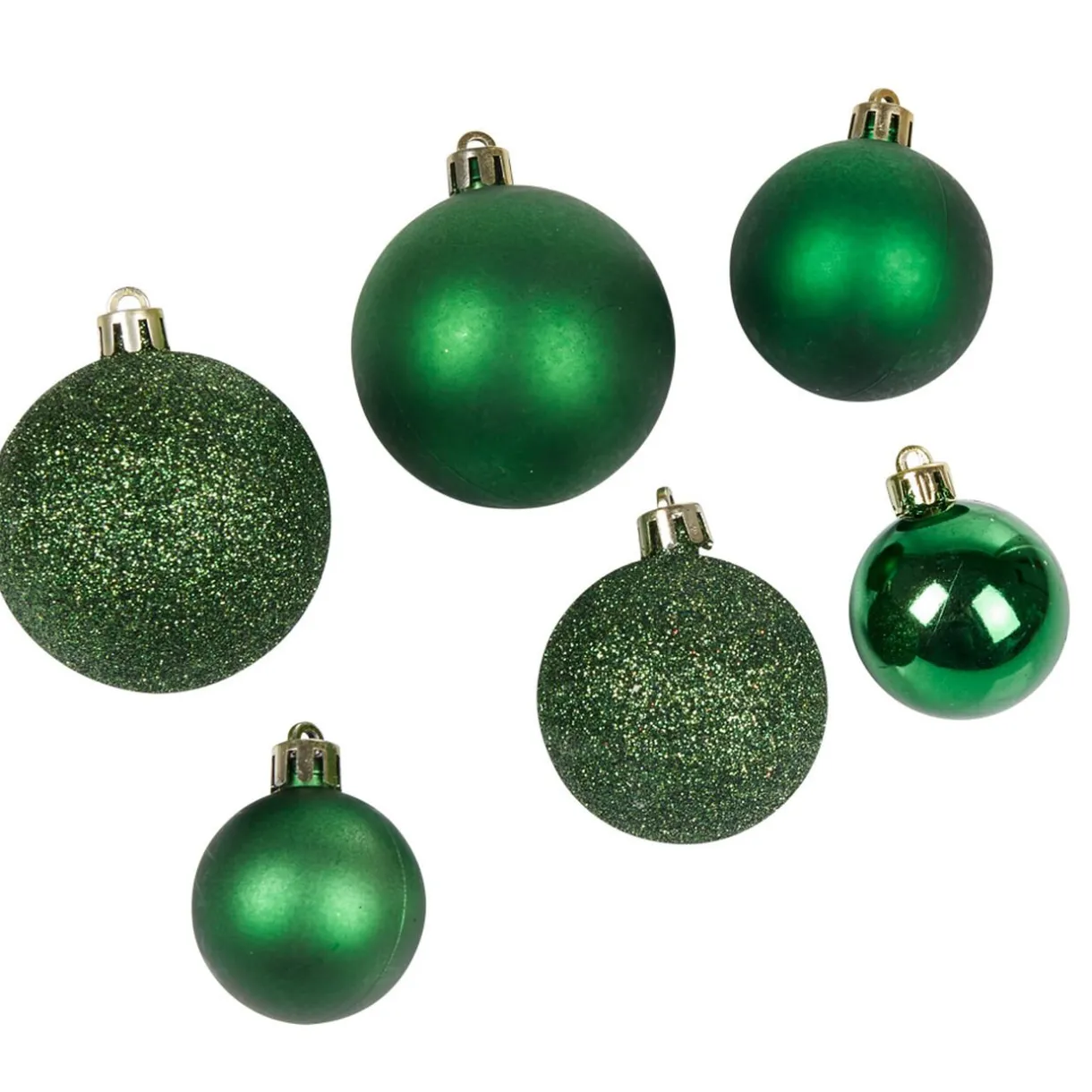 Gifi Boule de Noël verte x20^ Décoration Sapin