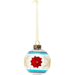 Gifi Boule de Noël vintage Ø6cm - 5 modèles^ Décoration Sapin