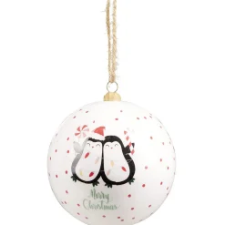 Gifi Boule de Noël XL papier design Tradition Ø12cm^ Décoration Sapin