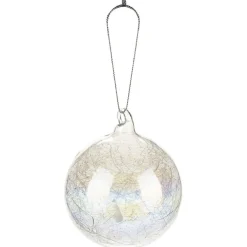 Best Gifi Boule en verre intérieur filament à reflet irisé