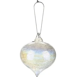 Best Gifi Boule en verre intérieur filament à reflet irisé