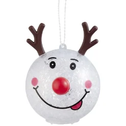 Gifi Boule lumineuse à suspendre déco Noël^ Décoration Sapin