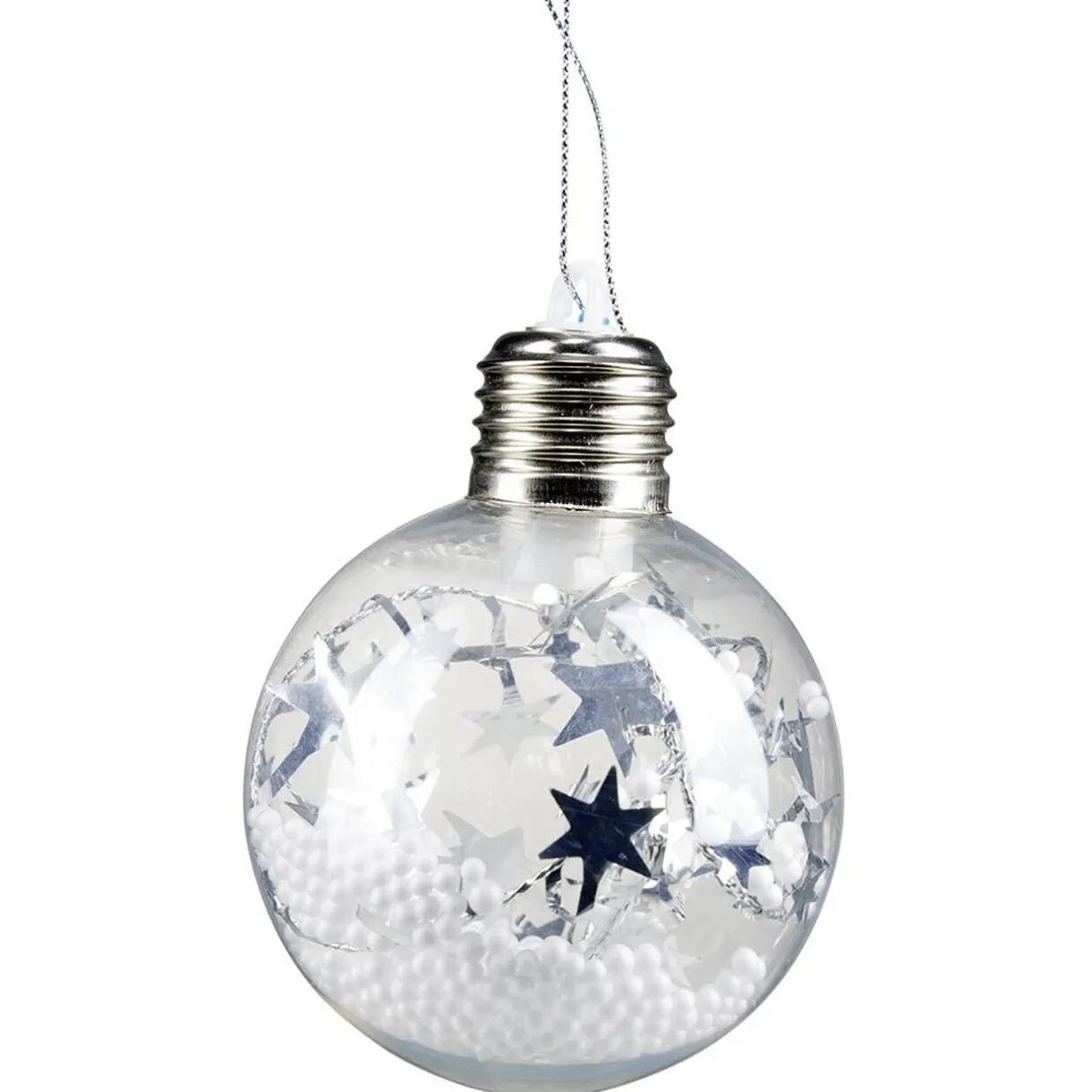 Gifi Boule lumineuse de Noël Ø8cm^ Décoration Sapin