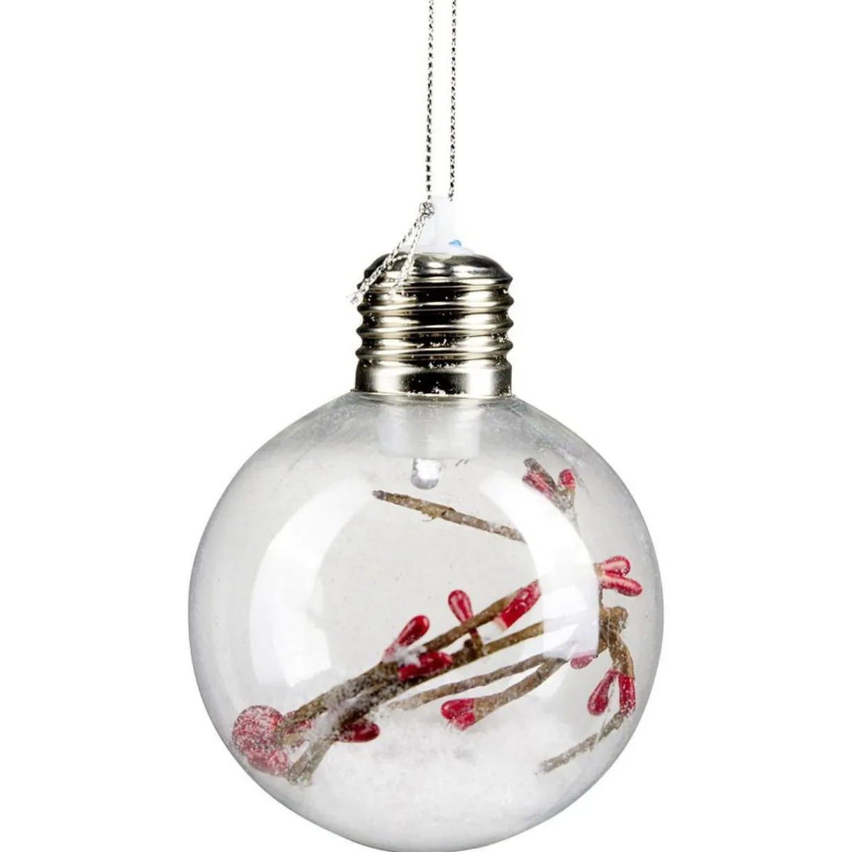 Gifi Boule lumineuse de Noël Ø8cm^ Décoration Sapin