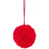 Gifi Boule pompon à suspendre^ Décoration Sapin