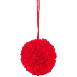 Gifi Boule pompon à suspendre^ Décoration Sapin