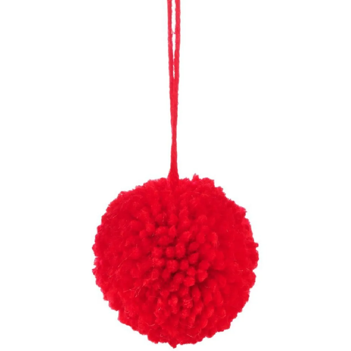 Gifi Boule pompon à suspendre^ Décoration Sapin