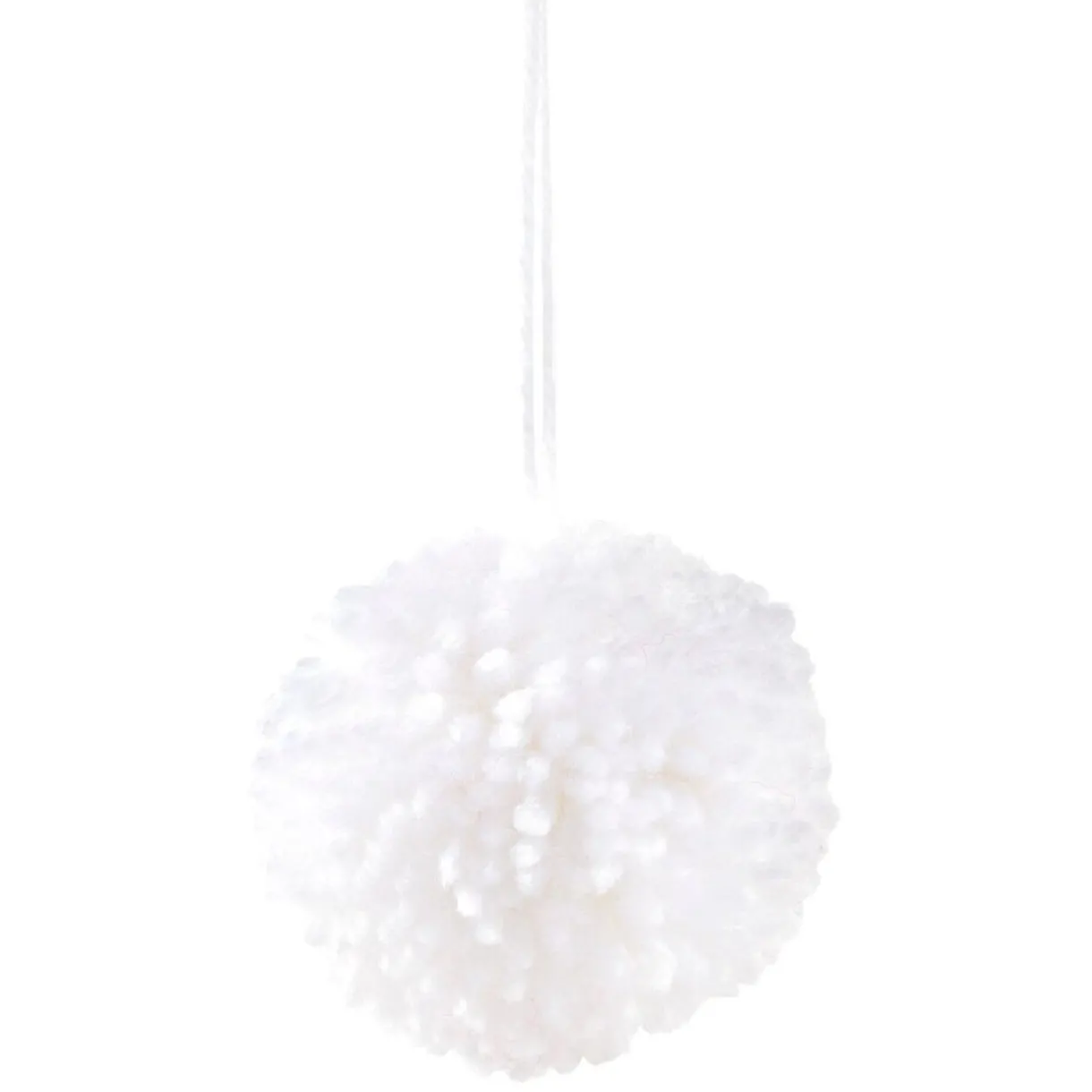 Gifi Boule pompon à suspendre^ Décoration Sapin