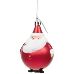 Clearance Gifi Boule Père Noël rouge à suspendre