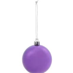 Gifi Boule sapin Noël multicolore violet prune rose bleu x10^ Décoration Sapin