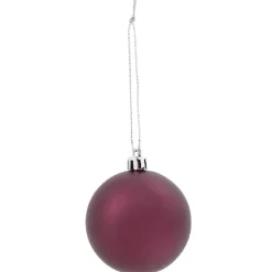 Gifi Boule sapin Noël multicolore violet prune rose bleu x10^ Décoration Sapin