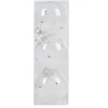 Gifi Boule transparente plume X 3^ Décoration Sapin