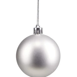Gifi Boules de Noël argentées Ø4-5-6 cm x20^ Décoration Sapin
