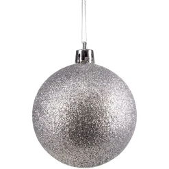 Gifi Boules de Noël argentées Ø4-5-6 cm x20^ Décoration Sapin