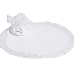 Clearance Gifi Bourse rond à dragées blanc x6