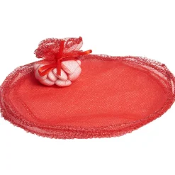 Clearance Gifi Bourse rond à dragées rouge x6