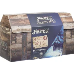 Gifi Box coffre décoration Pirate party box 39 pièces