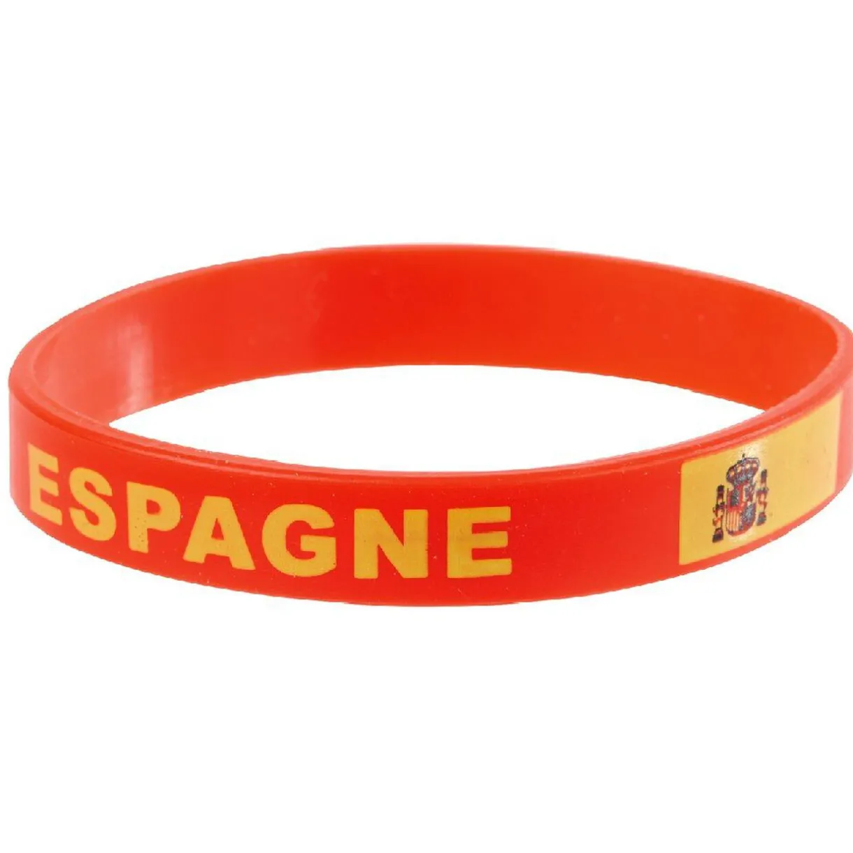 Sale Gifi Bracelet silicone coloré du supporter