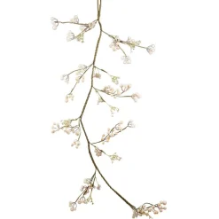 Gifi Branche de baies artificielles roses L120cm^ Décoration Sapin