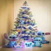 Gifi Cadeau décoratif Noël Disney Stitch lumineux 80LED H23cm^ Décoration Intérieure De Noël