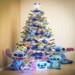 Gifi Cadeau décoratif Noël Disney Stitch lumineux 80LED H23cm^ Décoration Intérieure De Noël