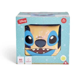 Gifi Cadeau décoratif Noël Disney Stitch lumineux 80LED H23cm^ Décoration Intérieure De Noël