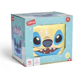 Gifi Cadeau décoratif Noël Disney Stitch lumineux 80LED H23cm^ Décoration Intérieure De Noël
