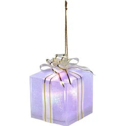 Gifi Cadeau de Noël lumineux à suspendre