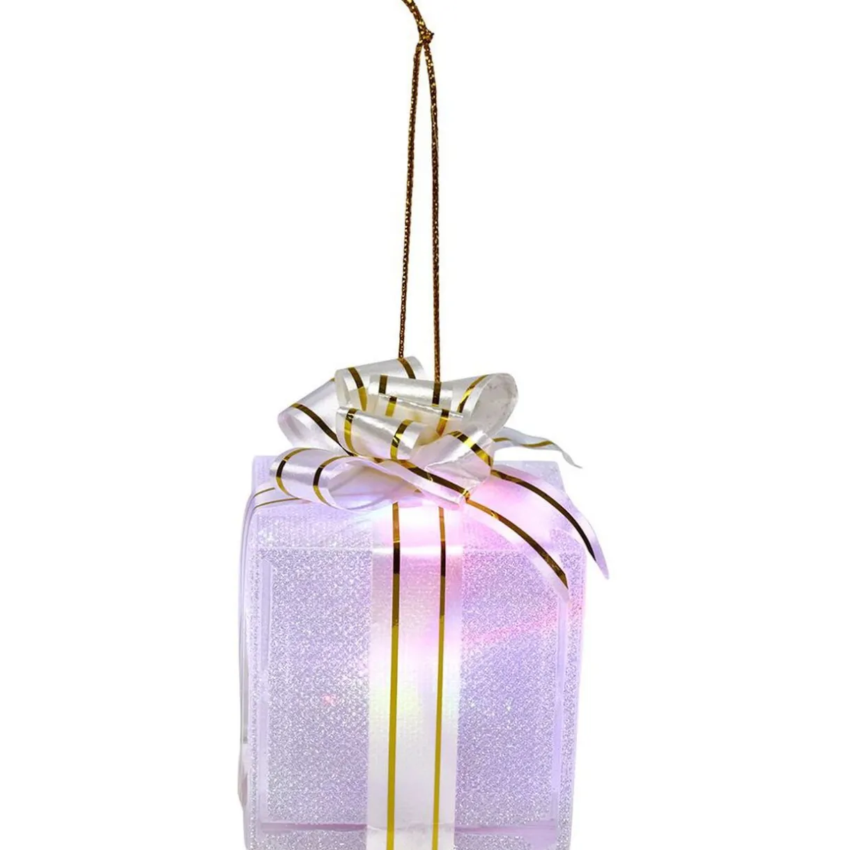 Gifi Cadeau de Noël lumineux à suspendre