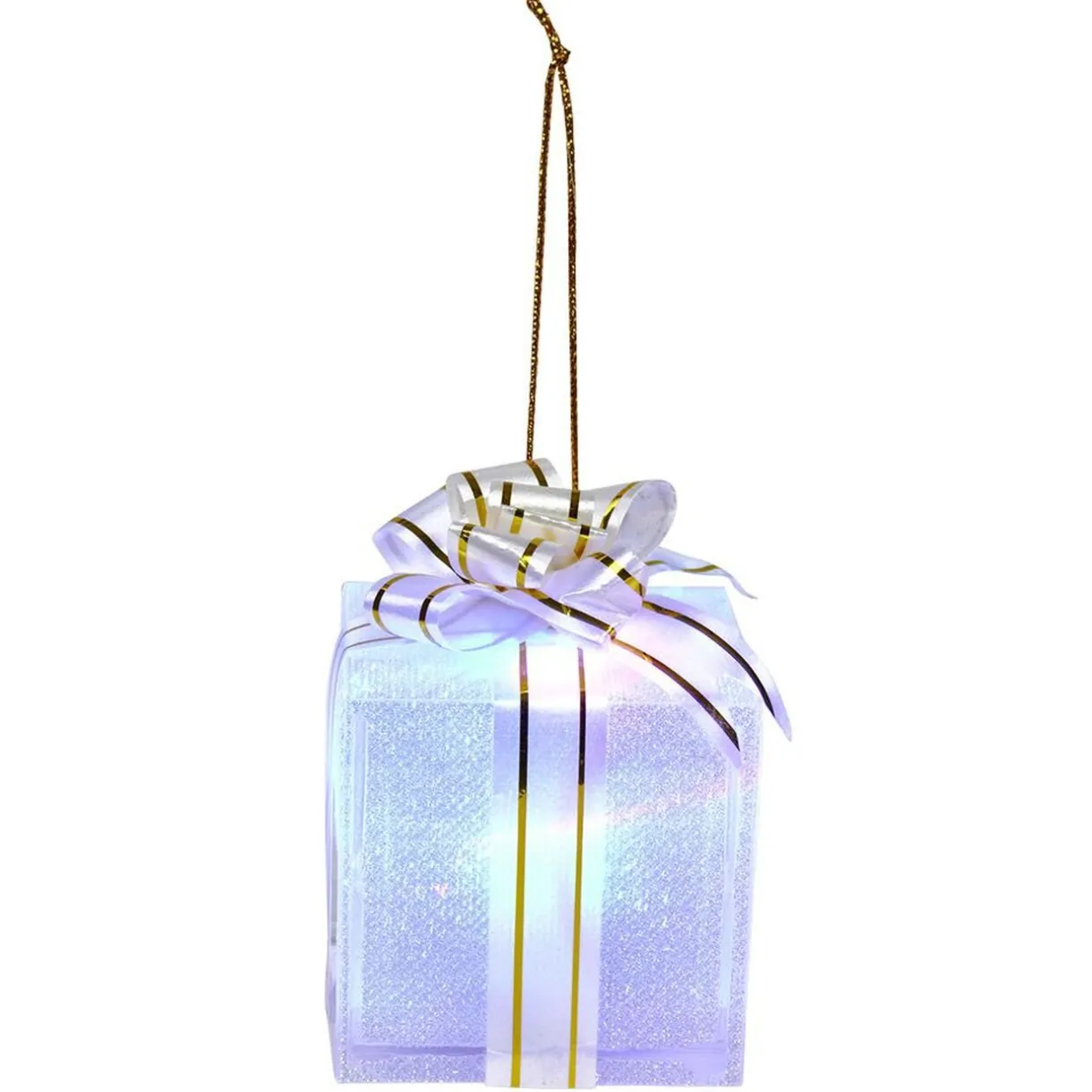 Gifi Cadeau de Noël lumineux à suspendre