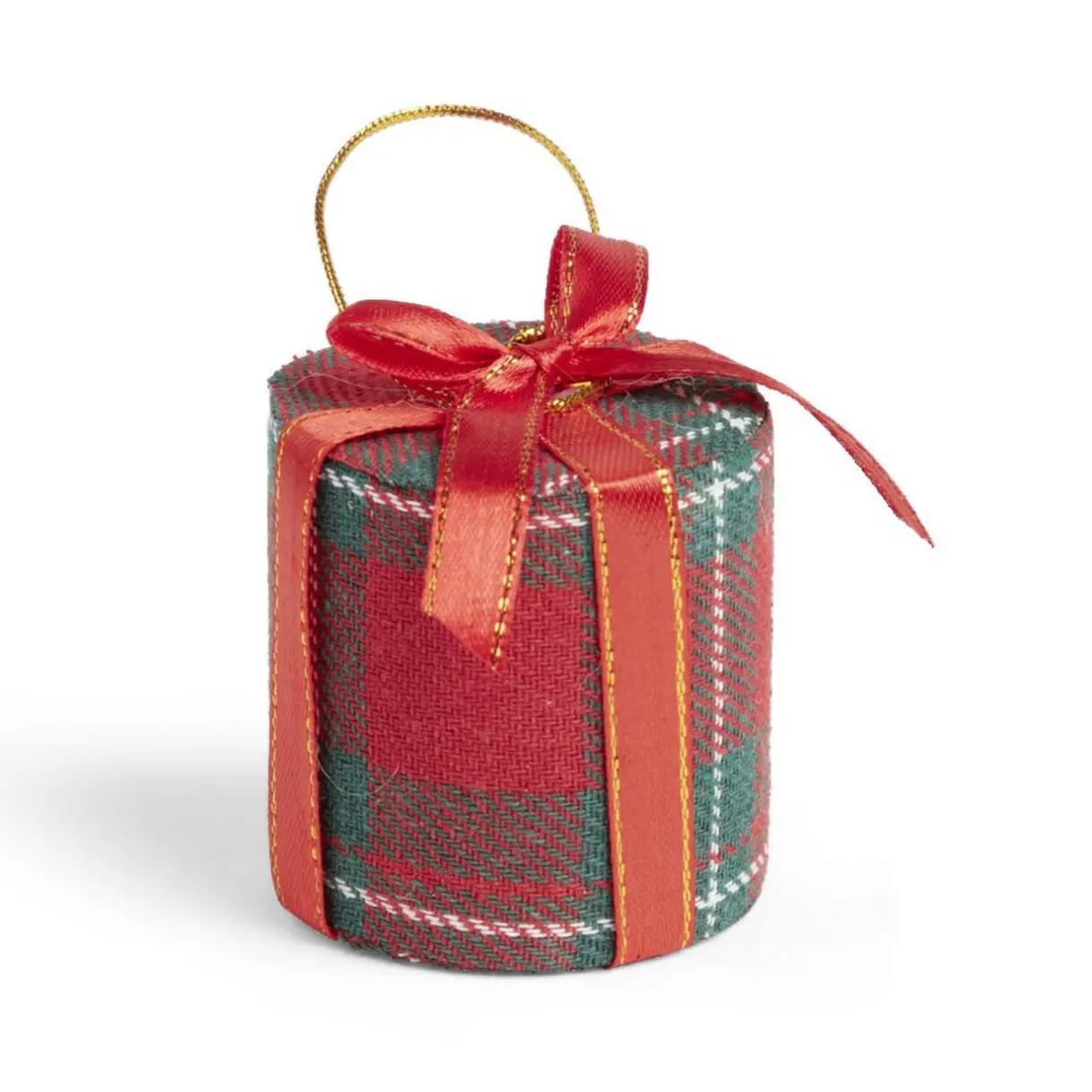 Best Gifi Cadeau de Noël tartan à suspendre