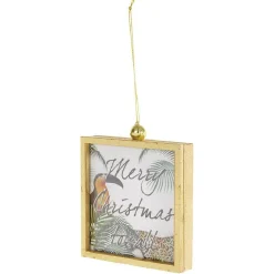 Gifi Cadre photo tropical à suspendre décoration de Noël^ Décoration Sapin