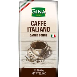 Discount Gifi Café en grain italien Gina Originale 1kg