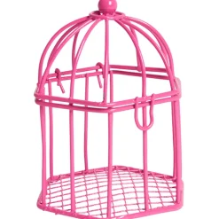 Sale Gifi Cage à dragées rose fuchsia x2
