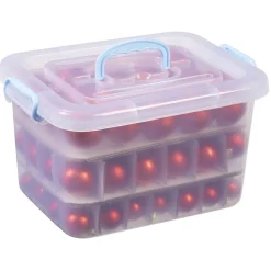 Gifi Caisse boules de Noël métallisées x70^ Décoration Sapin