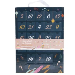 Gifi Calendrier de l'avent suspension à peindre^ Loisirs Créatifs Et Emballage Cadeau