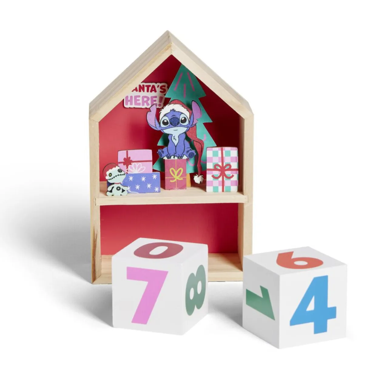 Gifi Calendrier Disney Stitch en bois H17cm^ Loisirs Créatifs Et Emballage Cadeau