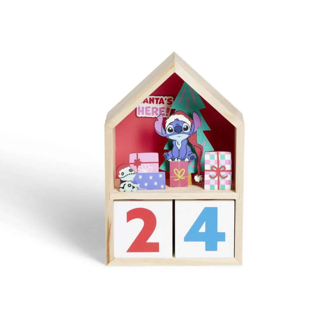 Gifi Calendrier Disney Stitch en bois H17cm^ Loisirs Créatifs Et Emballage Cadeau