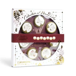 Gifi Calendrier du nouvel an thème bougies 7 cases^ Loisirs Créatifs Et Emballage Cadeau