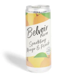 New Gifi Canette Belvoir boisson gazeuse mangue pêche 33cl